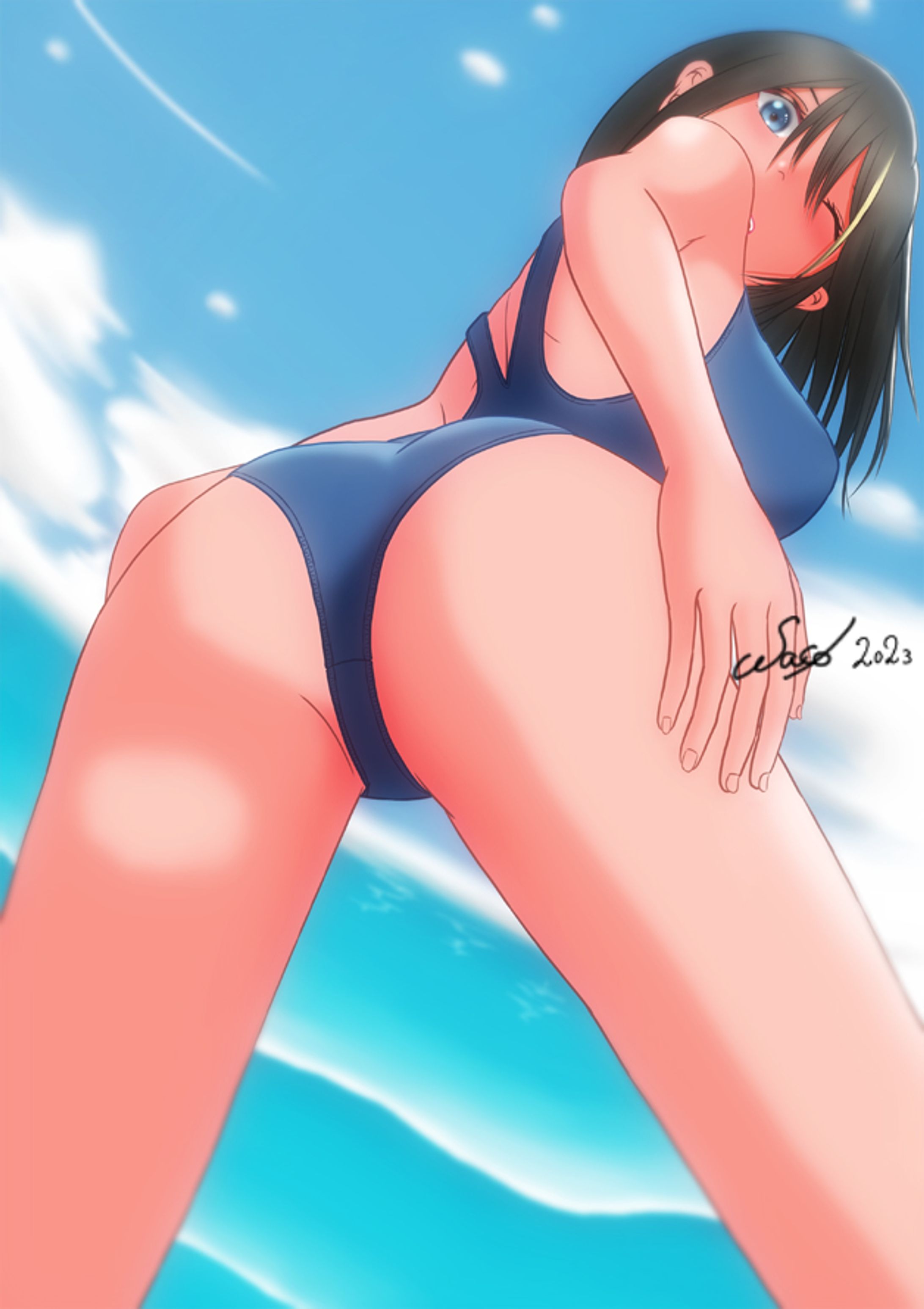 大胆なスクール水着2023年夏バージョン-1