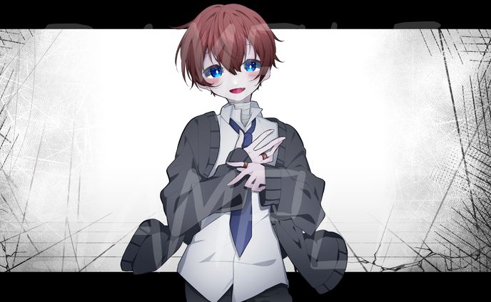 【work】よしだ様「ホワイトハッピー」動画イラスト