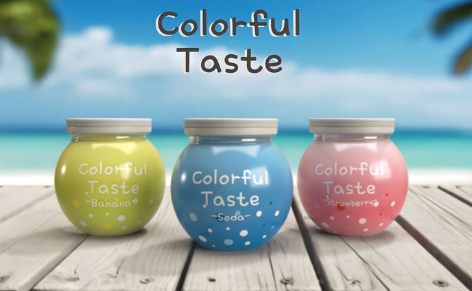 Colorful taste　商品広告