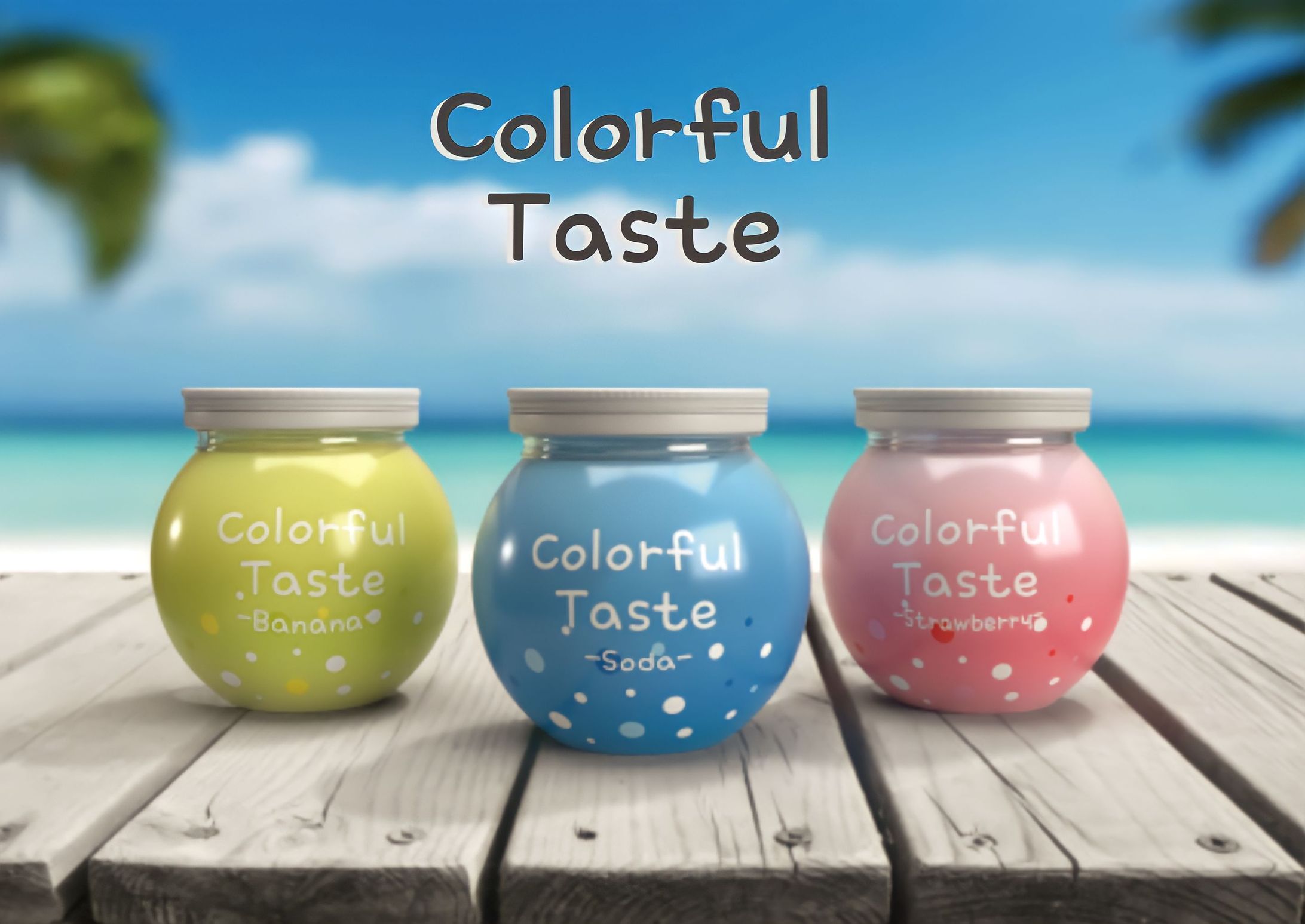 Colorful taste　商品広告-1