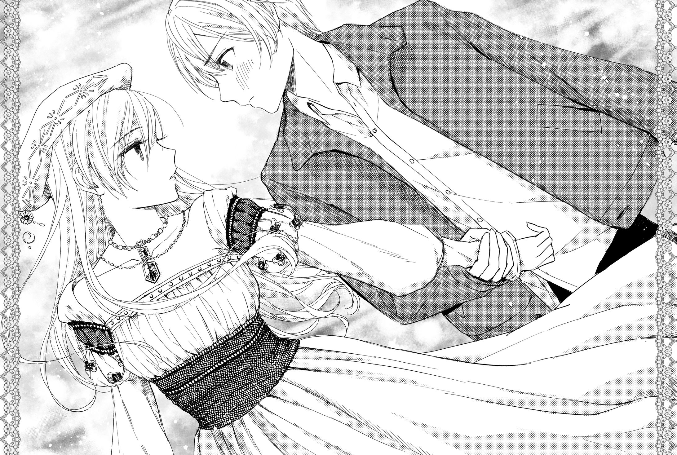 モノクロイラスト-1