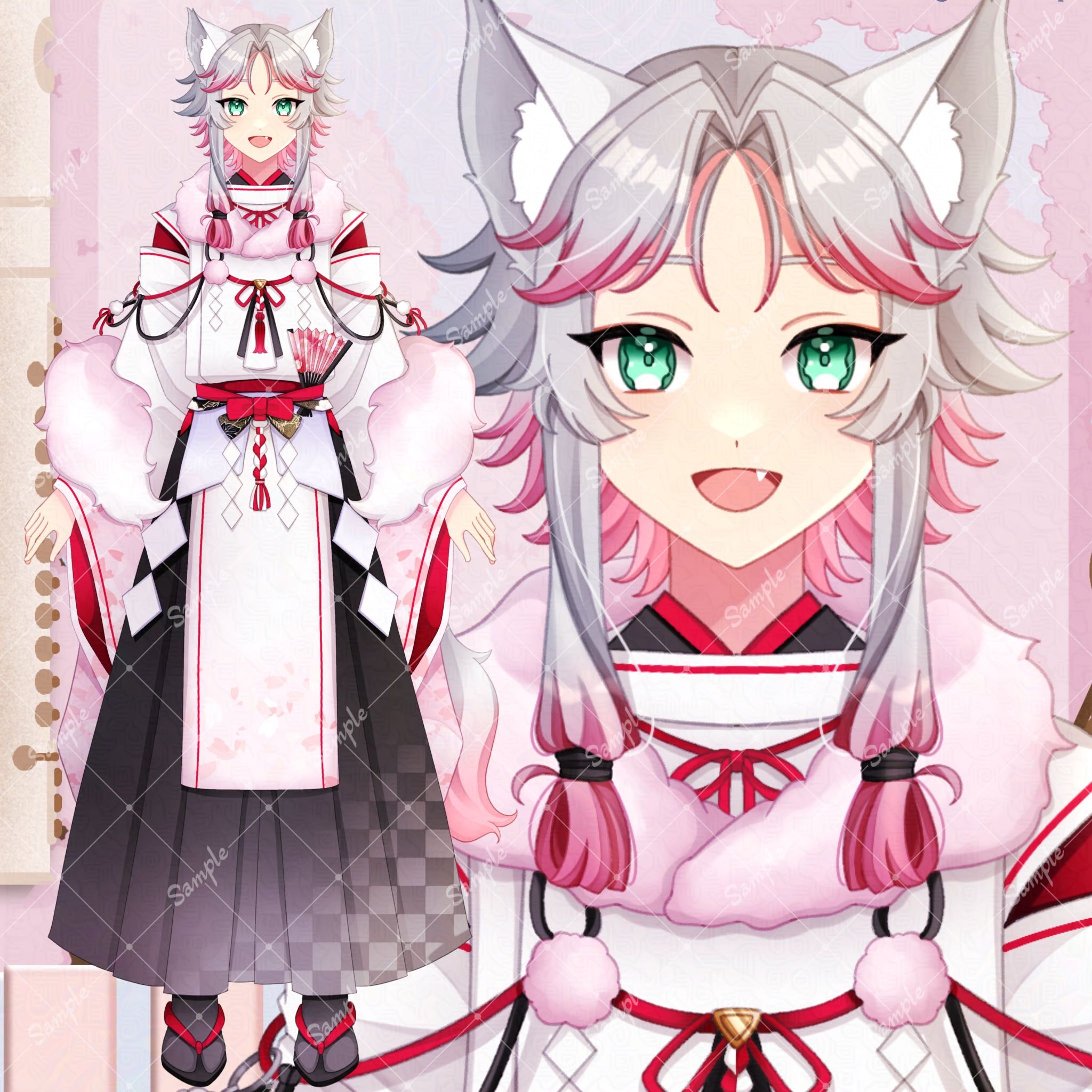 桜狐心様 立ち絵-1