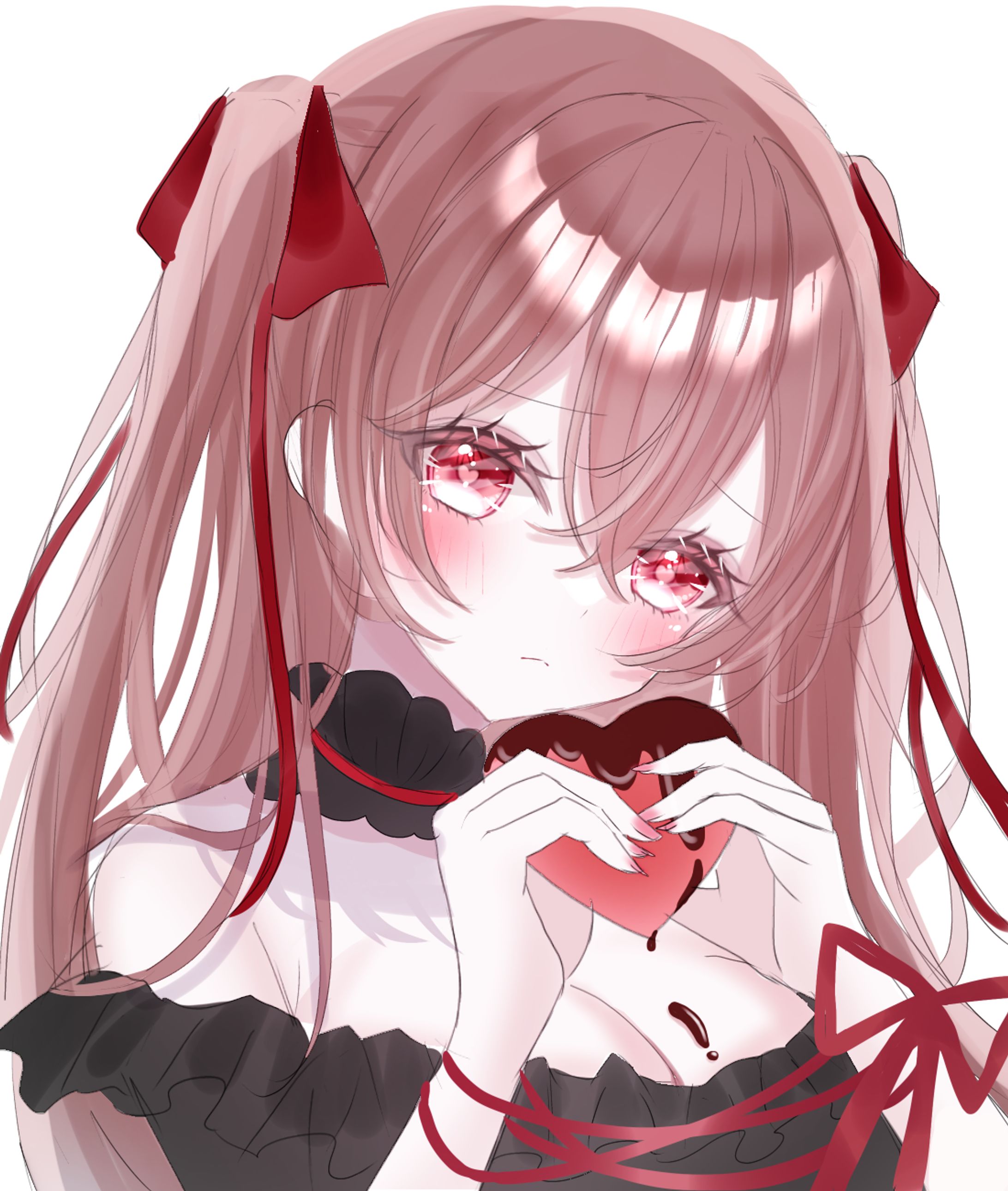 バレンタインイラスト(友人へのプレゼント)-1