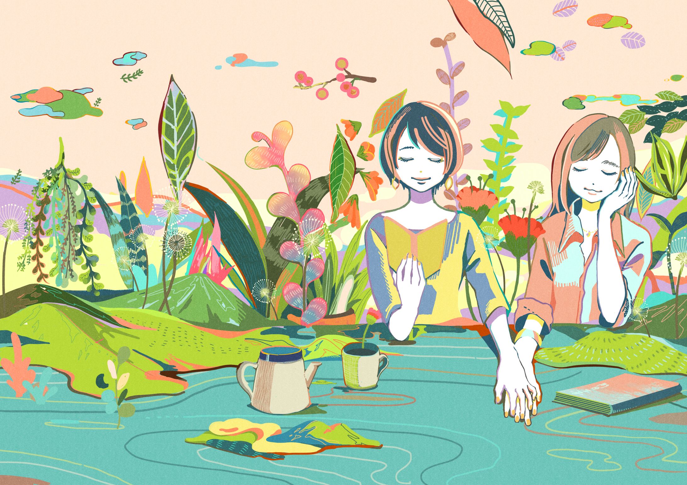 ガレット４月号目次扉絵-1