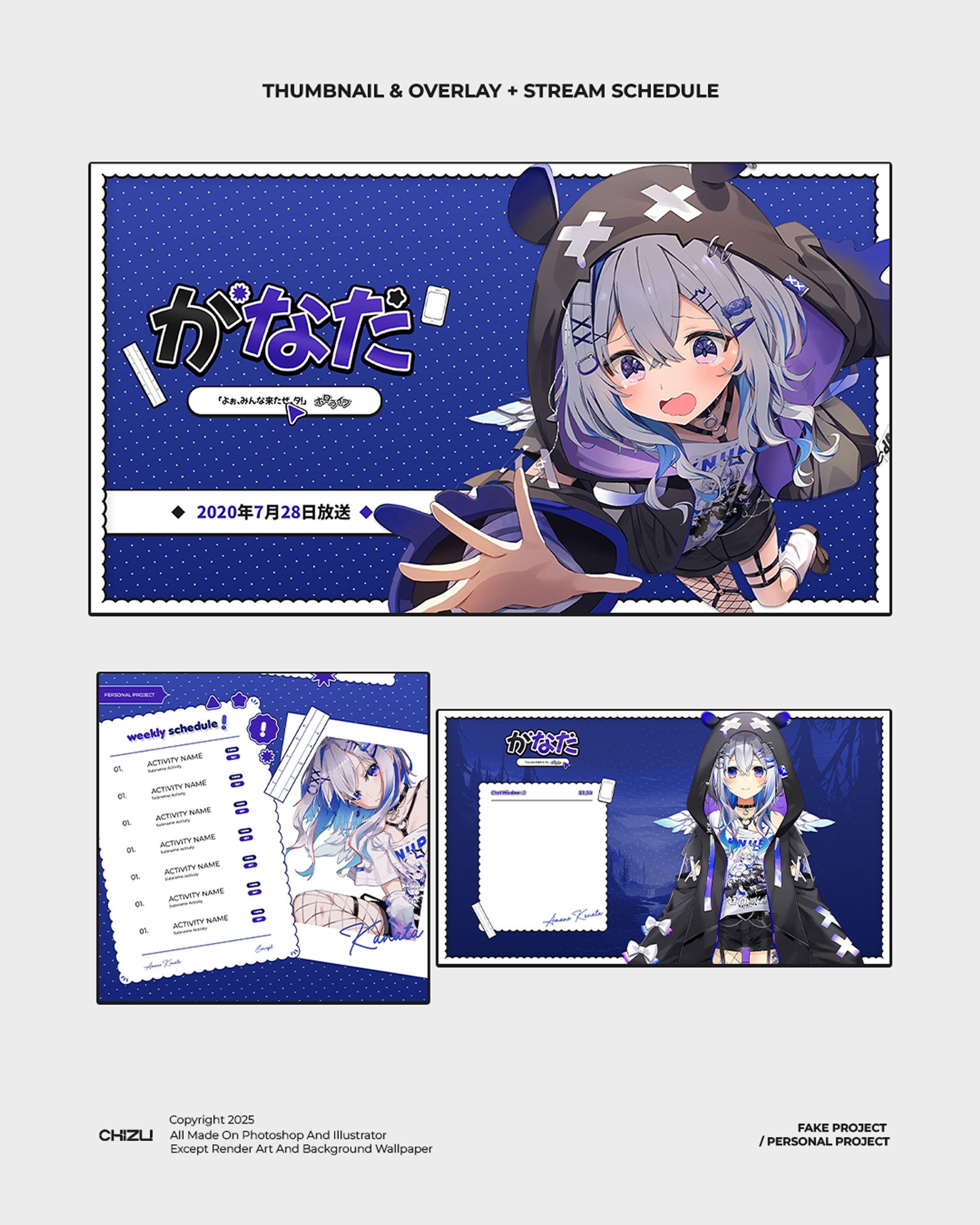 Personal Project - Vtuber Pack Design-1