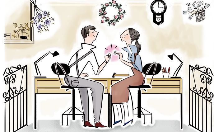 宝石修飾工房波多ゑ様イラスト