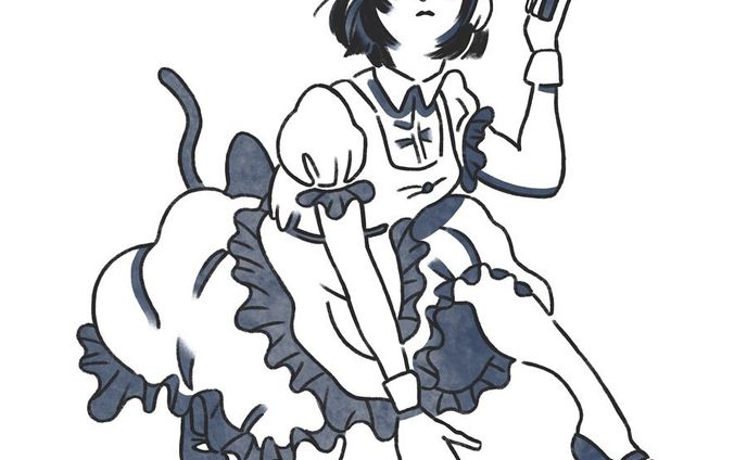 maid in cat.

#illust #illustration #art #artwork #sketch #draw #drawing #イラスト #絵 #digitalart #illustgram #girl #イラストレーション #colorillustration #housemaids #cat #メイド #猫