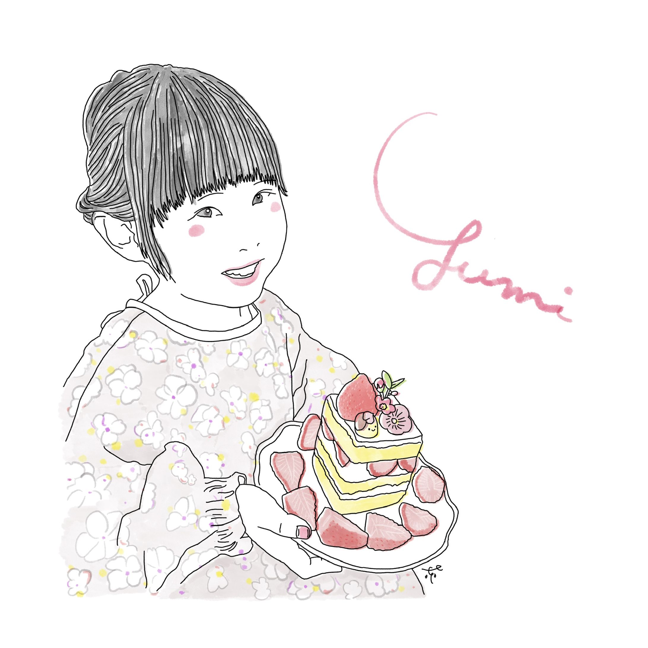 お誕生日イラスト-1