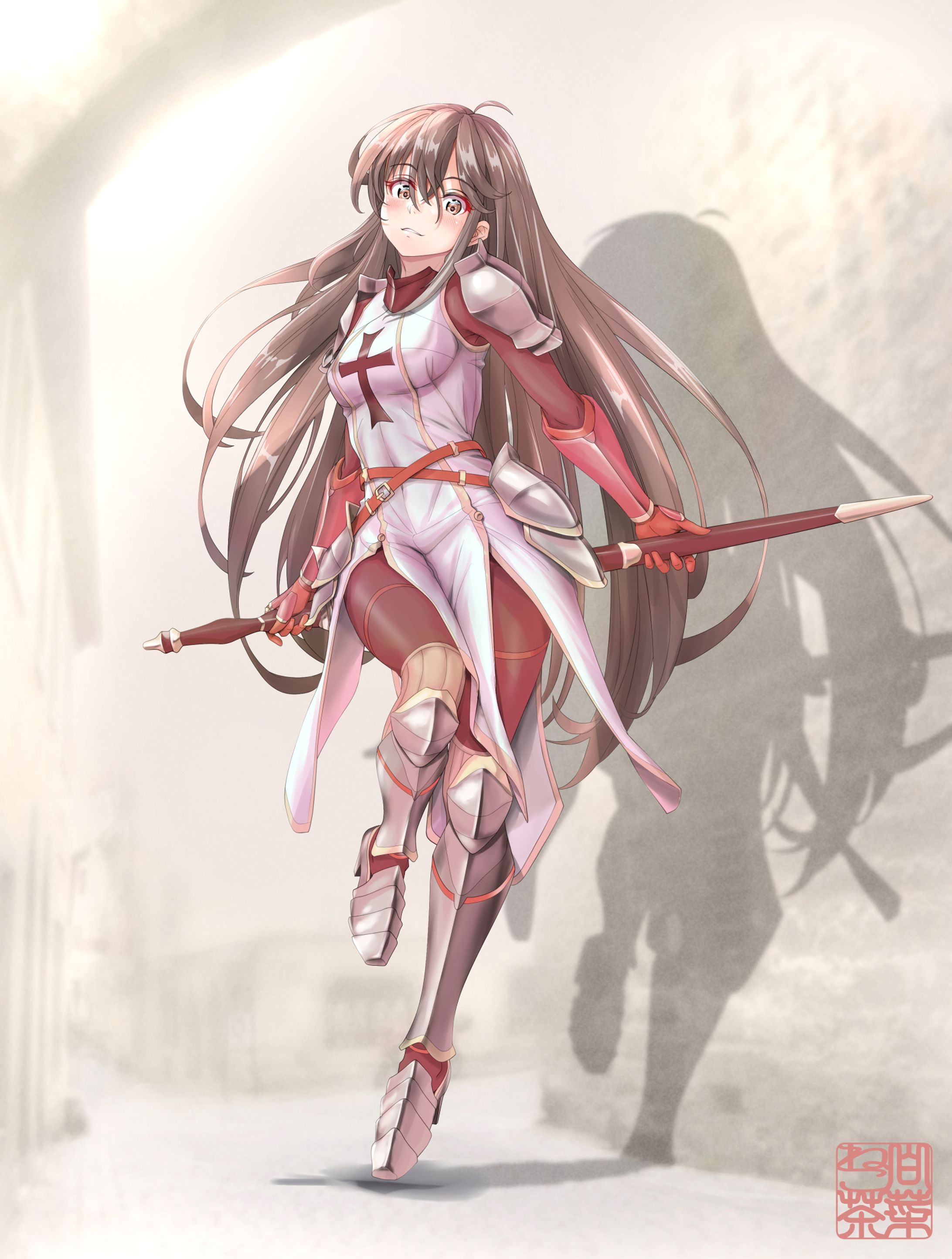 白衣装の剣士-1