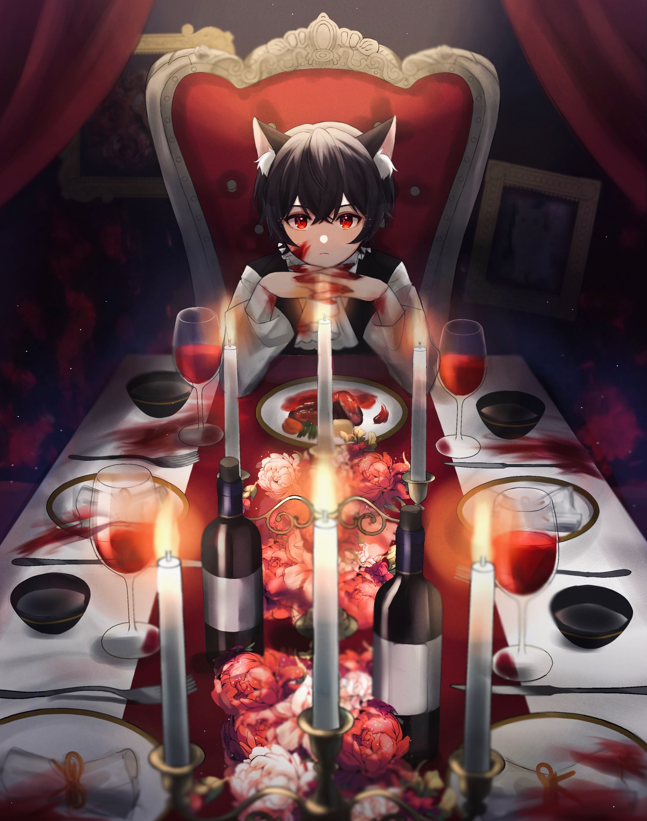 【オリジナル】猫耳の少年-1