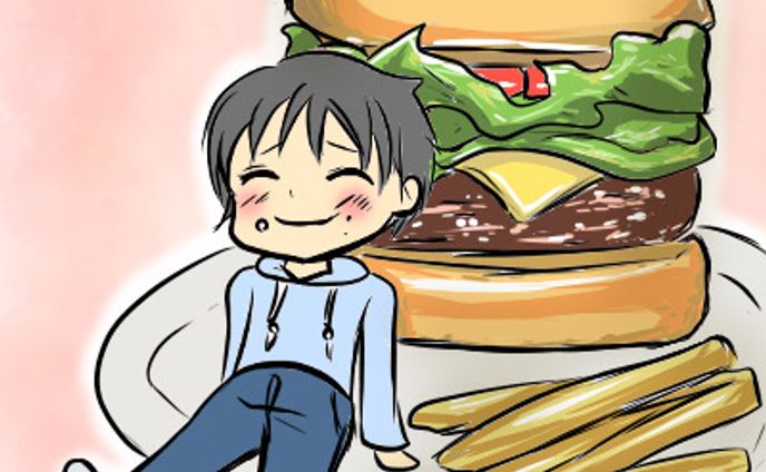 ハンバーガー大好き