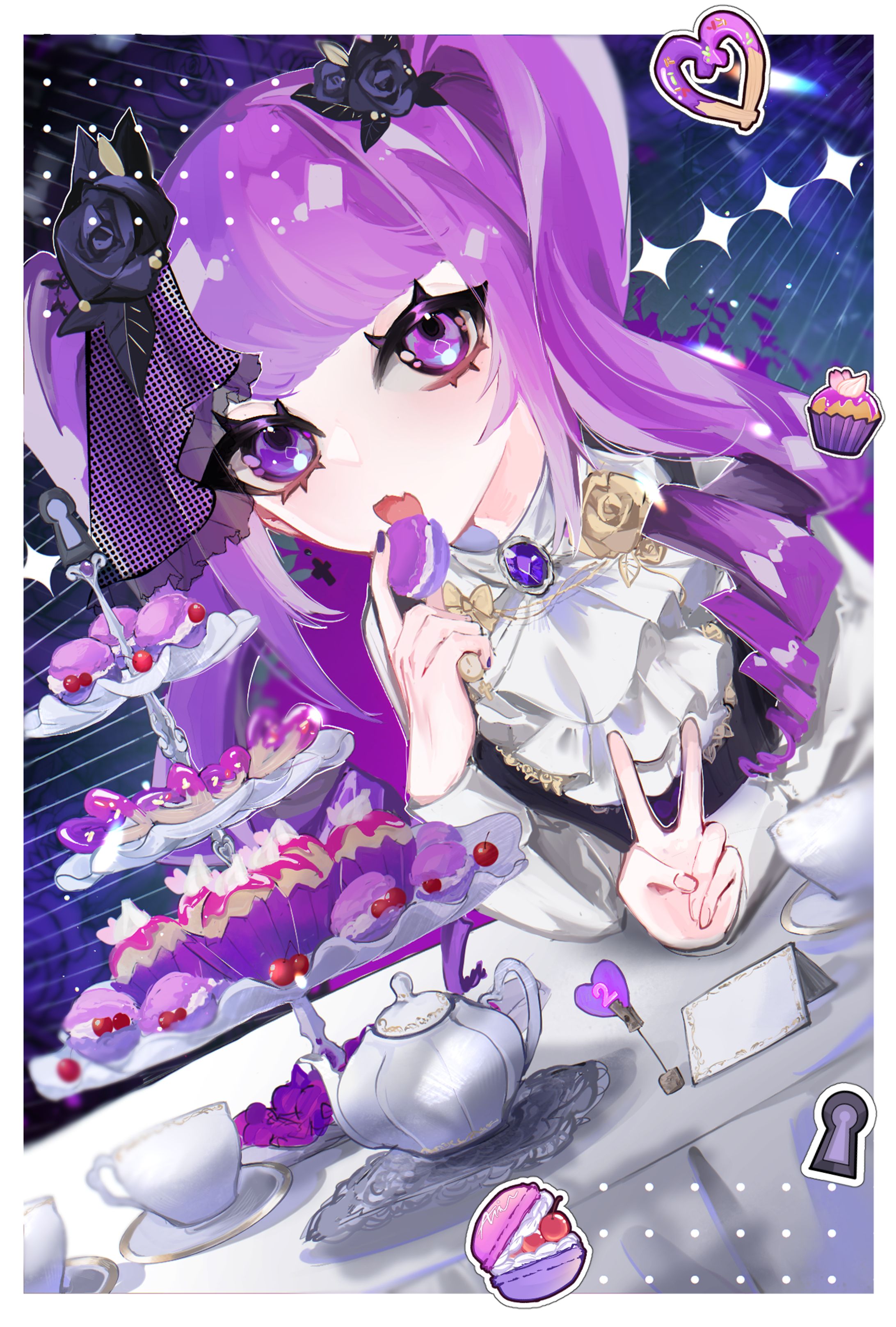 [commission]　神喰あむ様　ネットプリントイラスト-1