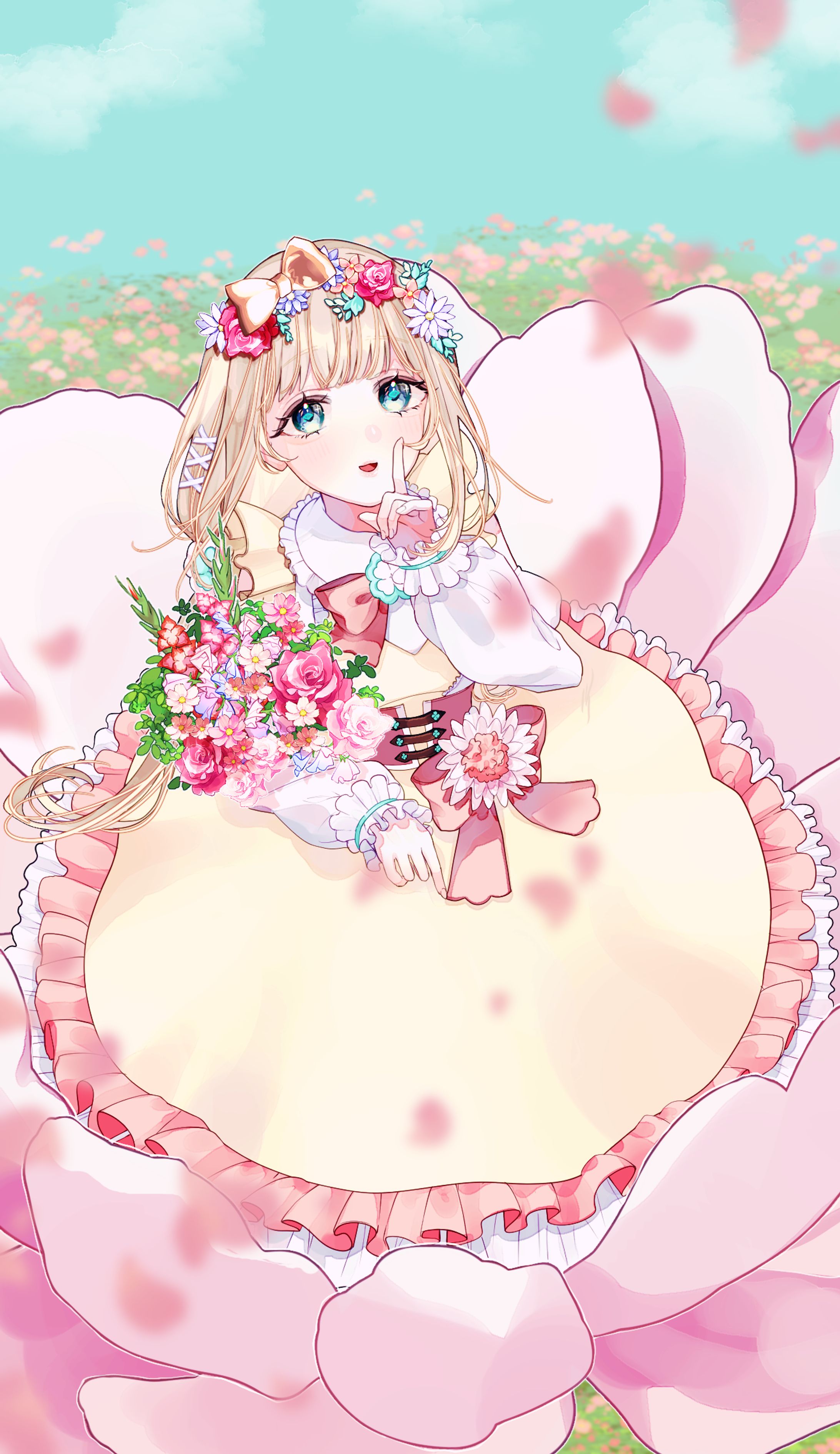 【グッズ用イラスト】花円ともたろー様-1