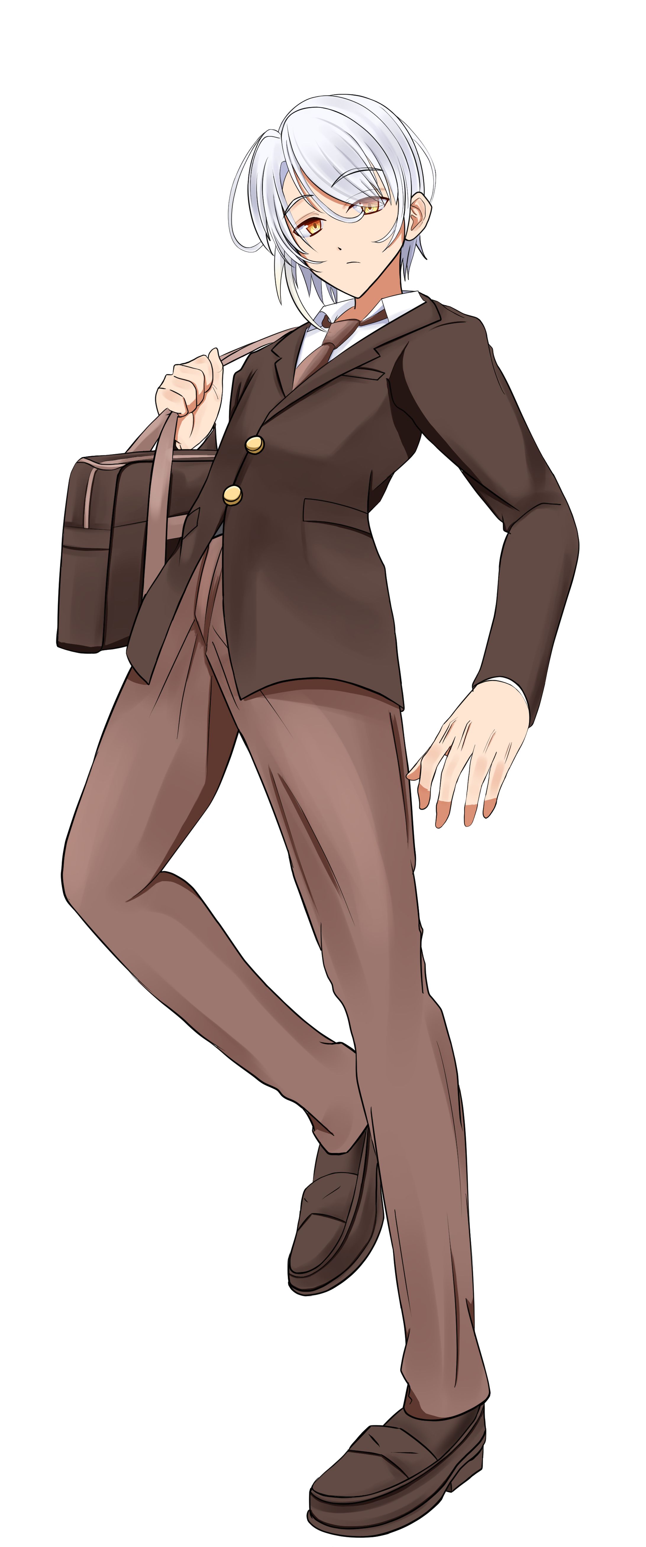 オリジナル　立ち絵イラスト　男性-1