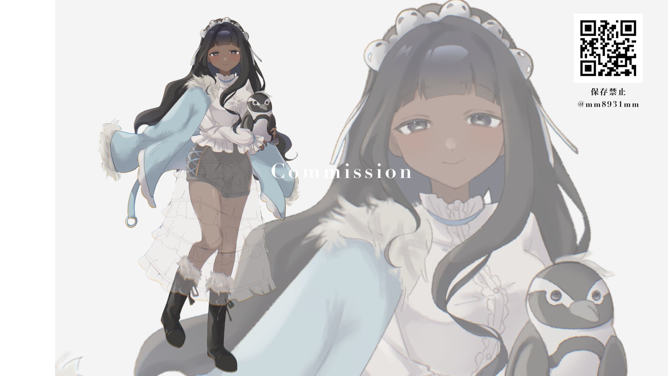 【Commission】立ち絵+SD-1