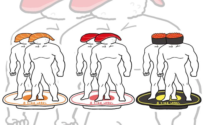 【B-SIDE LABEL】ゆるゴツ寿司