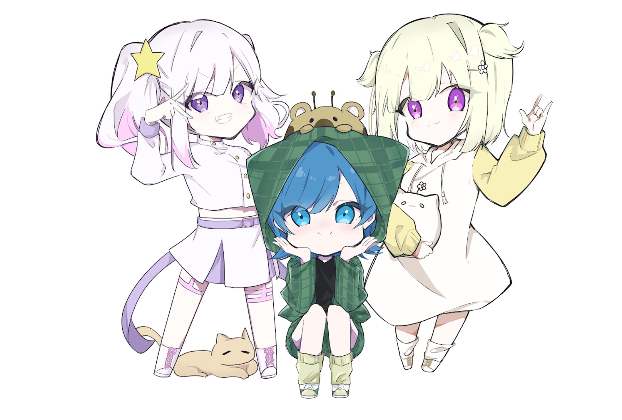 Threefools様｜グッズイラスト制作-1