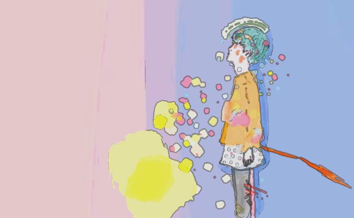 「꿈 사람. (夢の人。)」