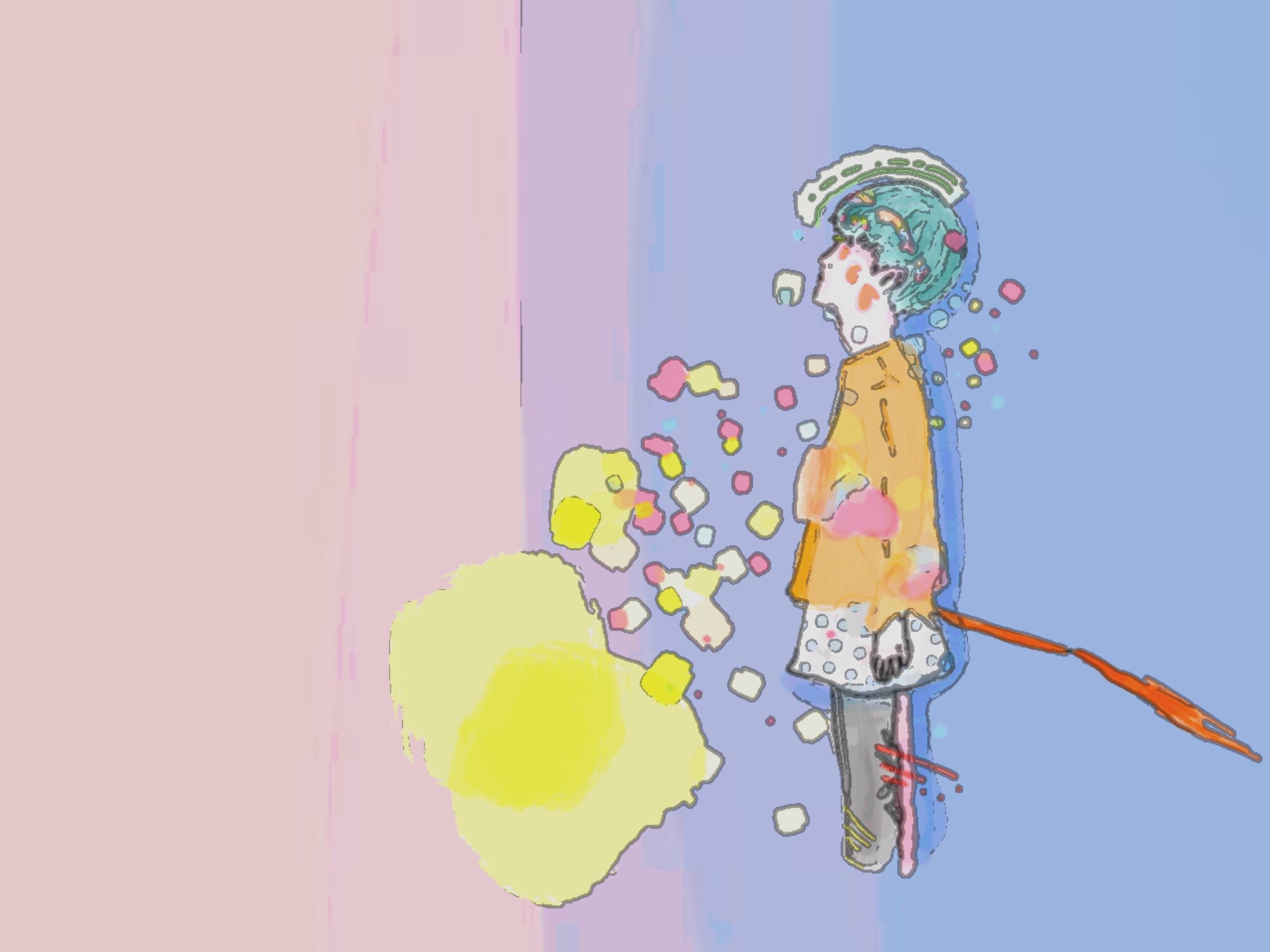 「꿈 사람. (夢の人。)」-1