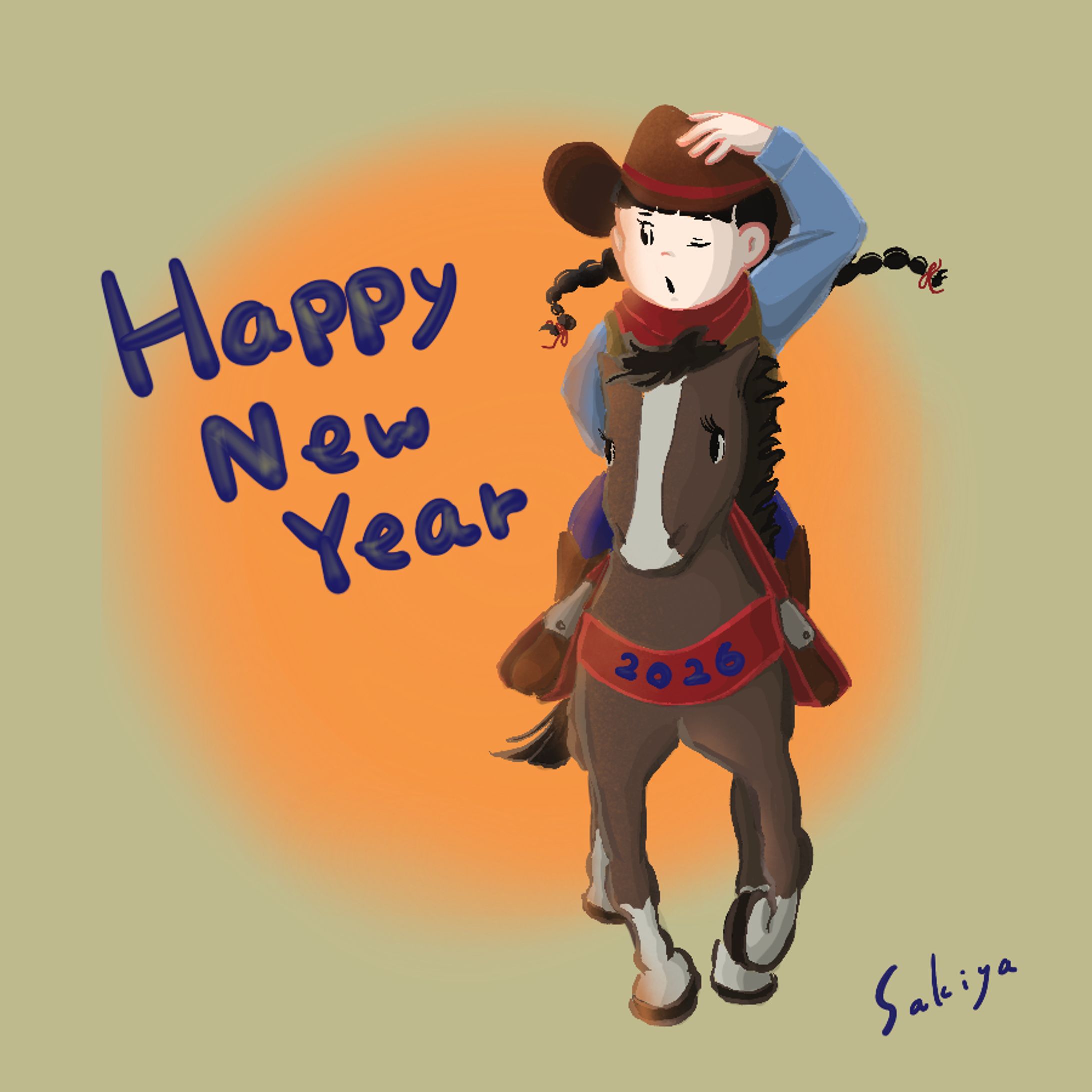 2026 HAPPY NEW YEAR 午年-1