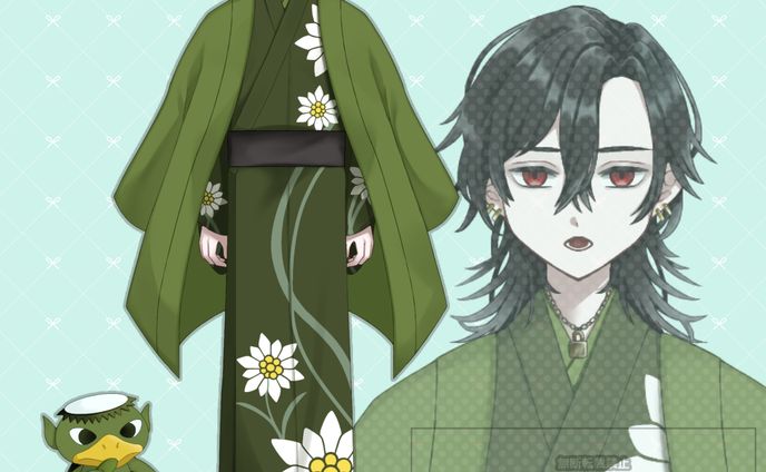 IRIAMで使用できる男の子の立ち絵