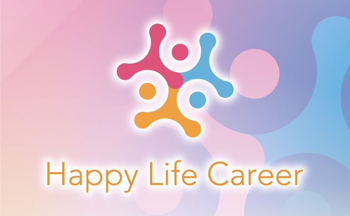 Happy Life Career さま　ロゴデザイン