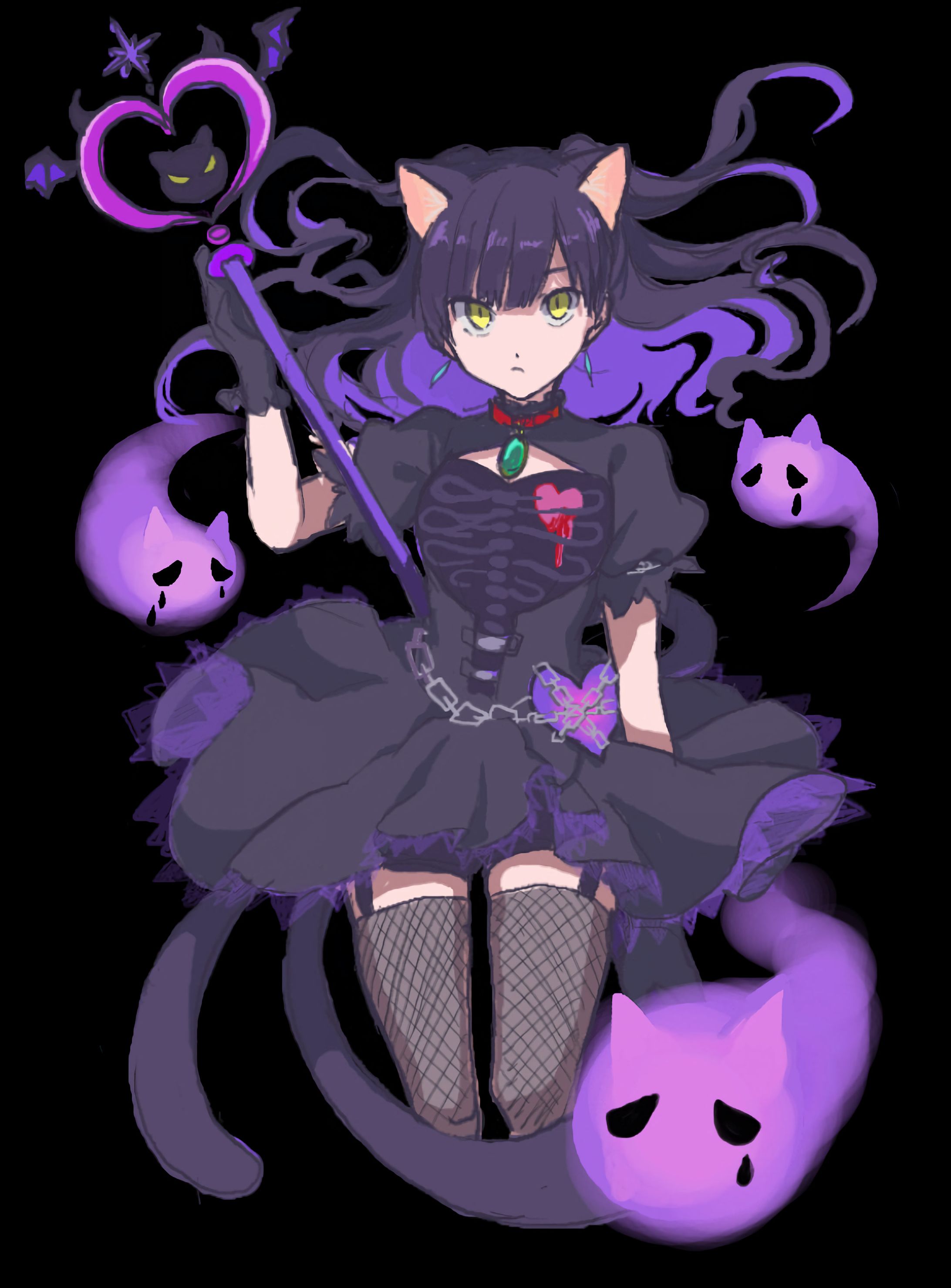 黒猫の魔法少女