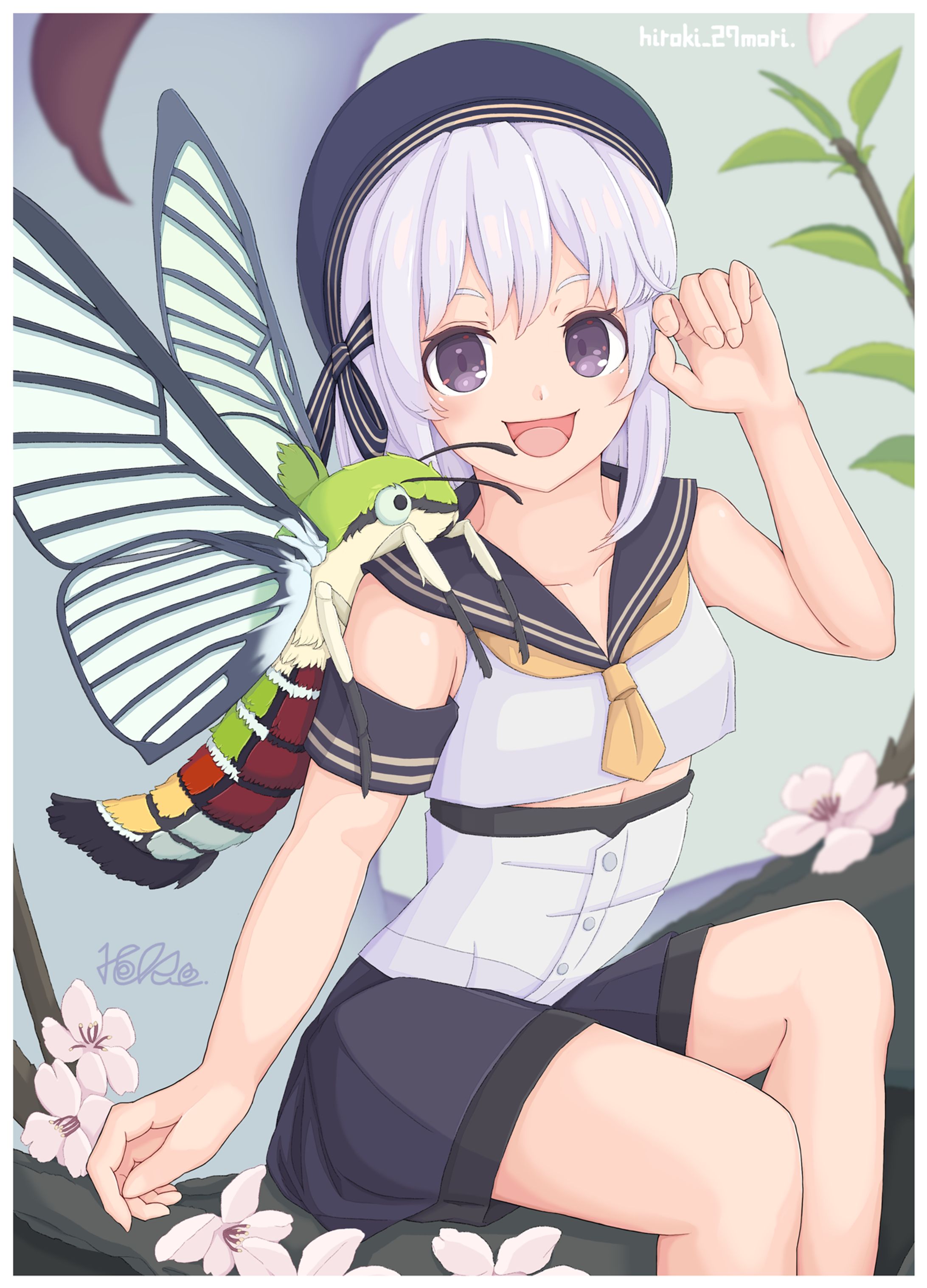 絵月ルナとオオスカシバ-1