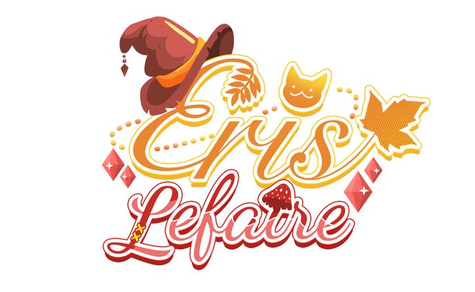 (2024) Logo Vtuber Eris Lefaire