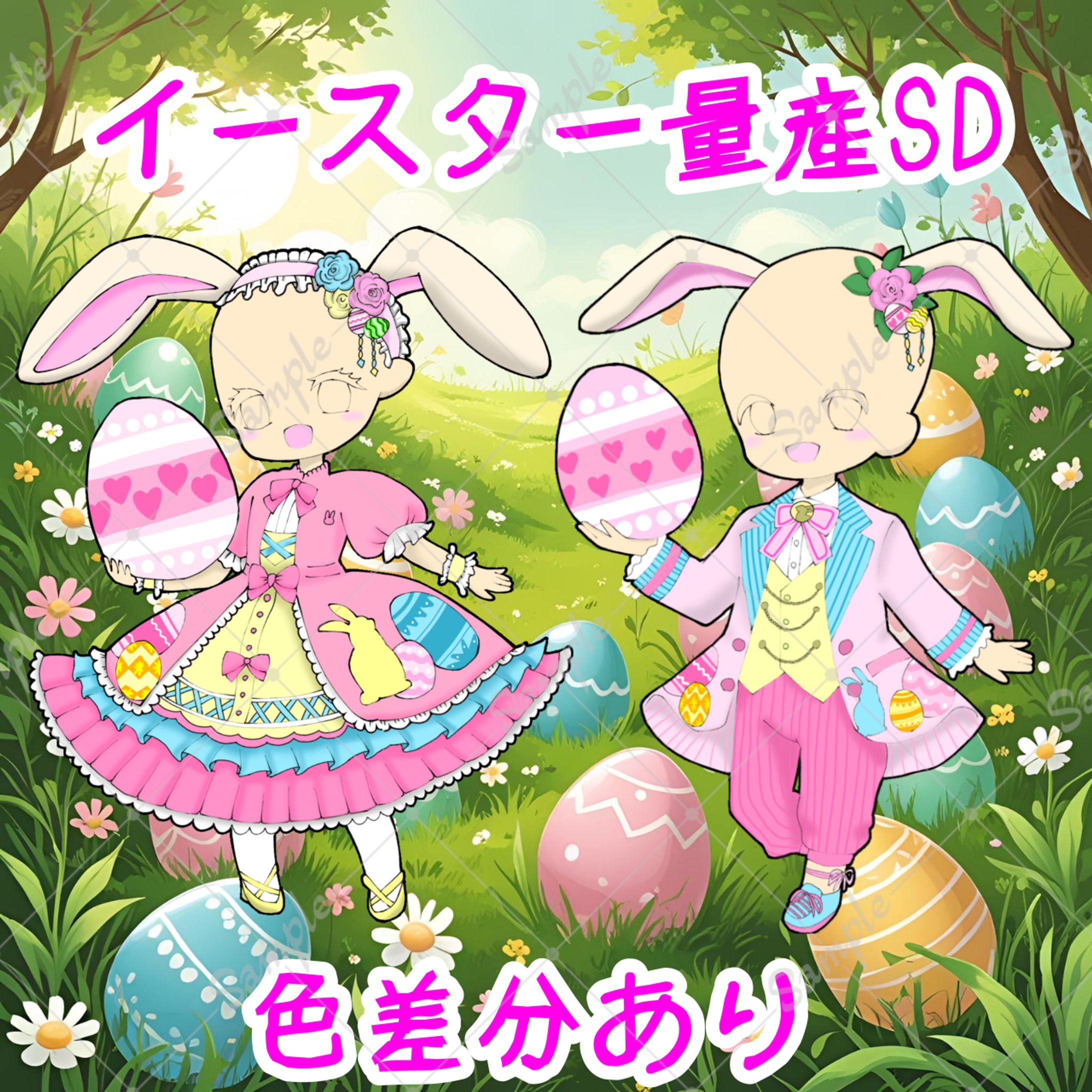 イースター量産SD🥚🧺-1