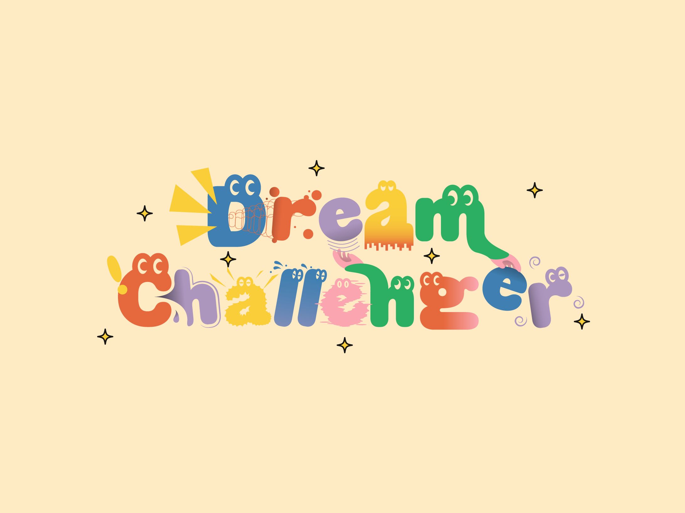 Typography | Dream Challenger-1