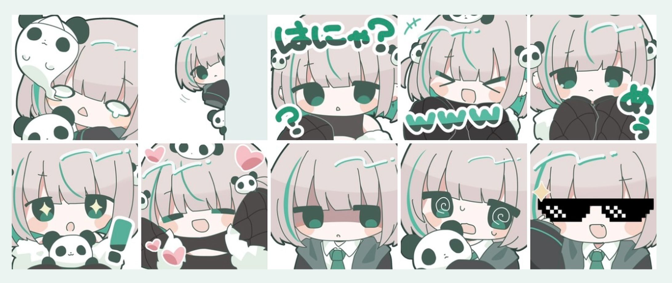 笹乃ちょこ様 スタンプイラスト-1