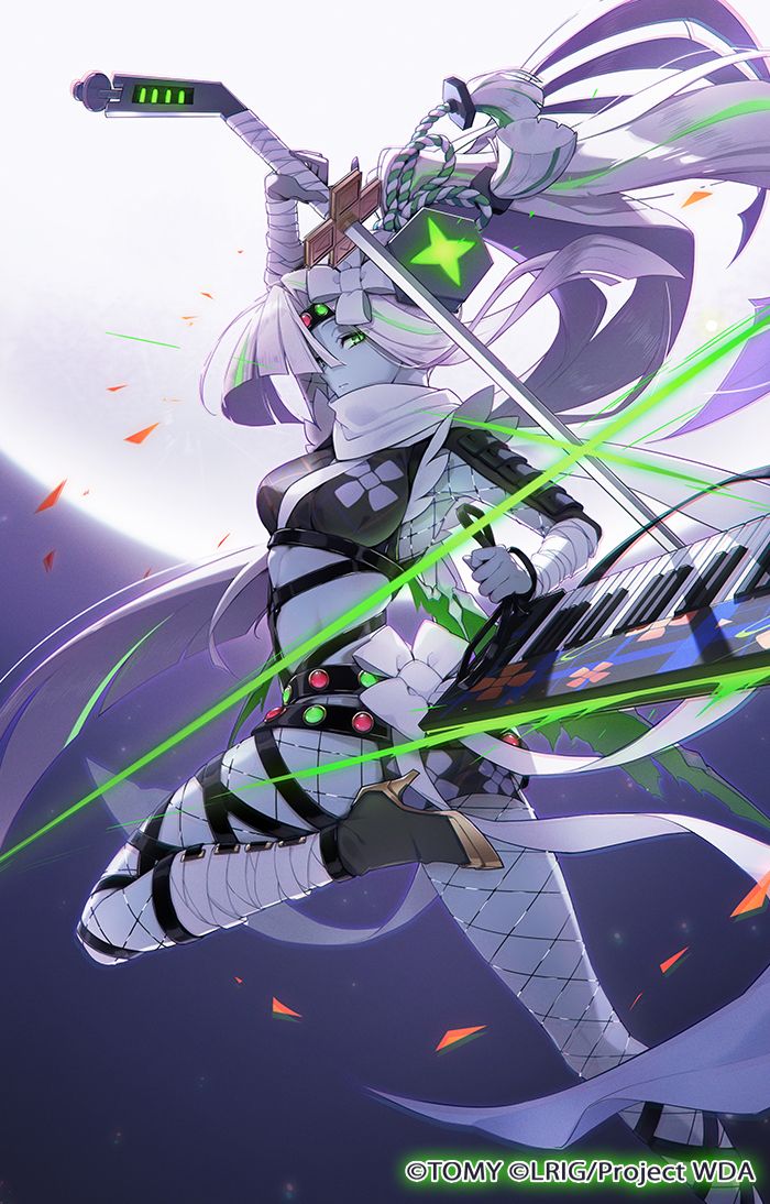 仕事絵】翠魔姫 バン//ディソナ【WIXOSS】
