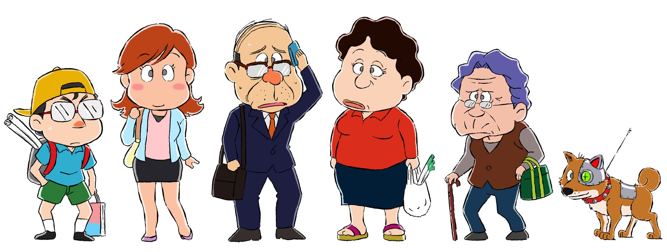 何かのキャラクターデザイン案-1