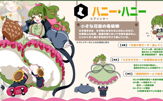 コンパス：ヒーローキャラ