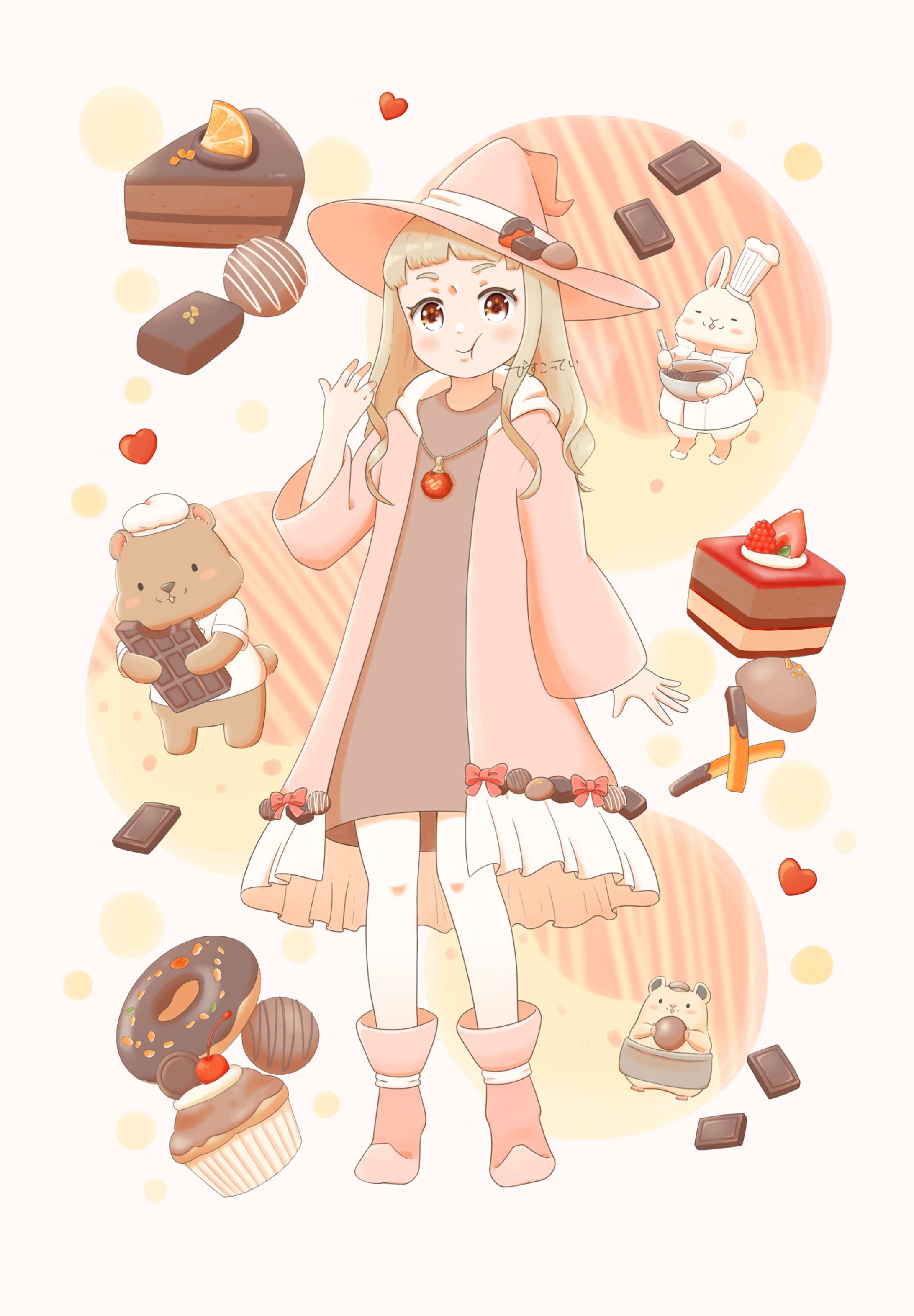 チョコレートが大好きな魔法使いちゃん-1