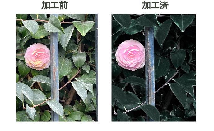 厚塗り、画像加工