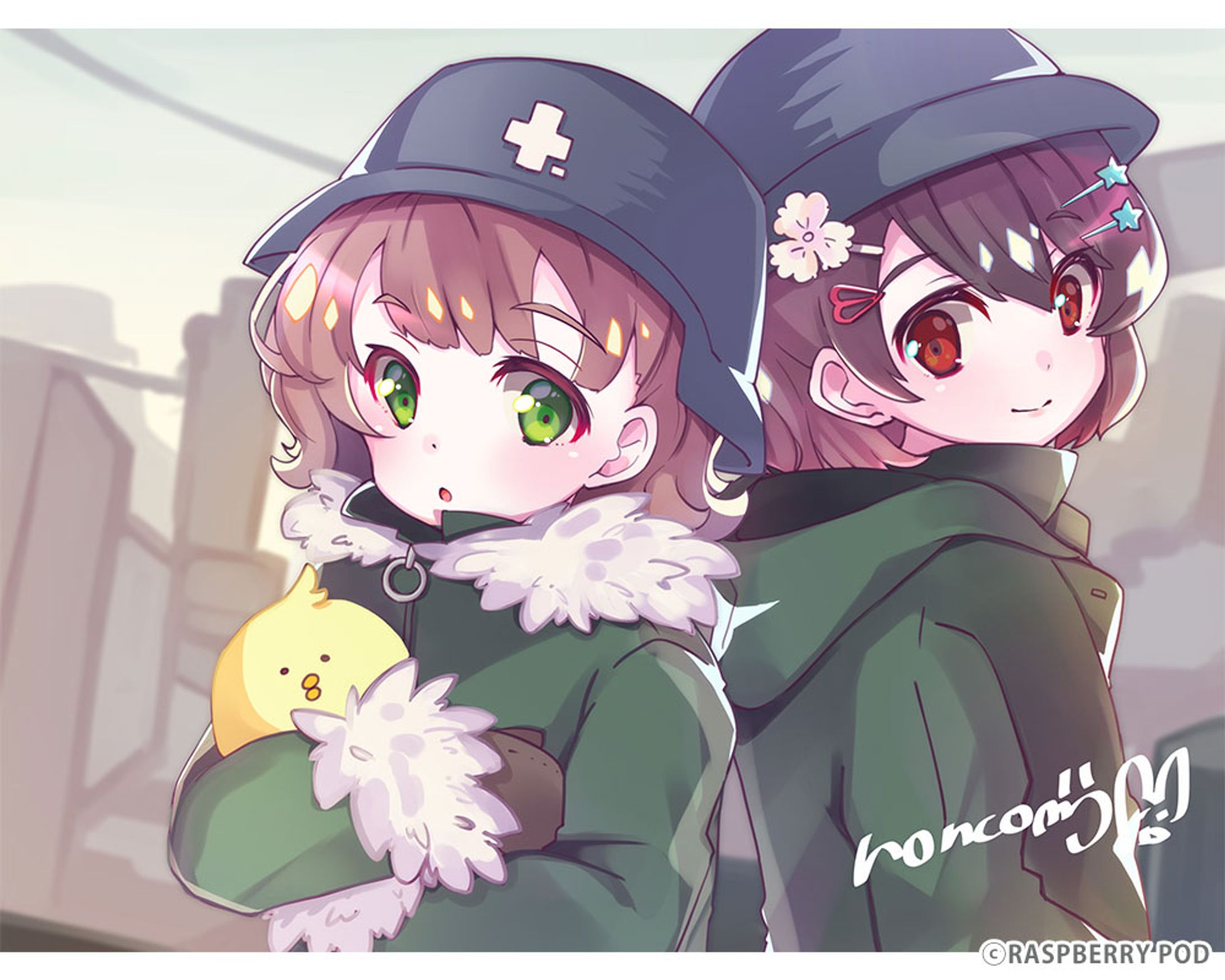 【にじさんじ】飛鳥ひな/朝霞しお様-1