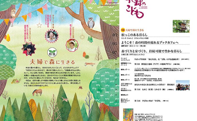 誌面デザイン、image