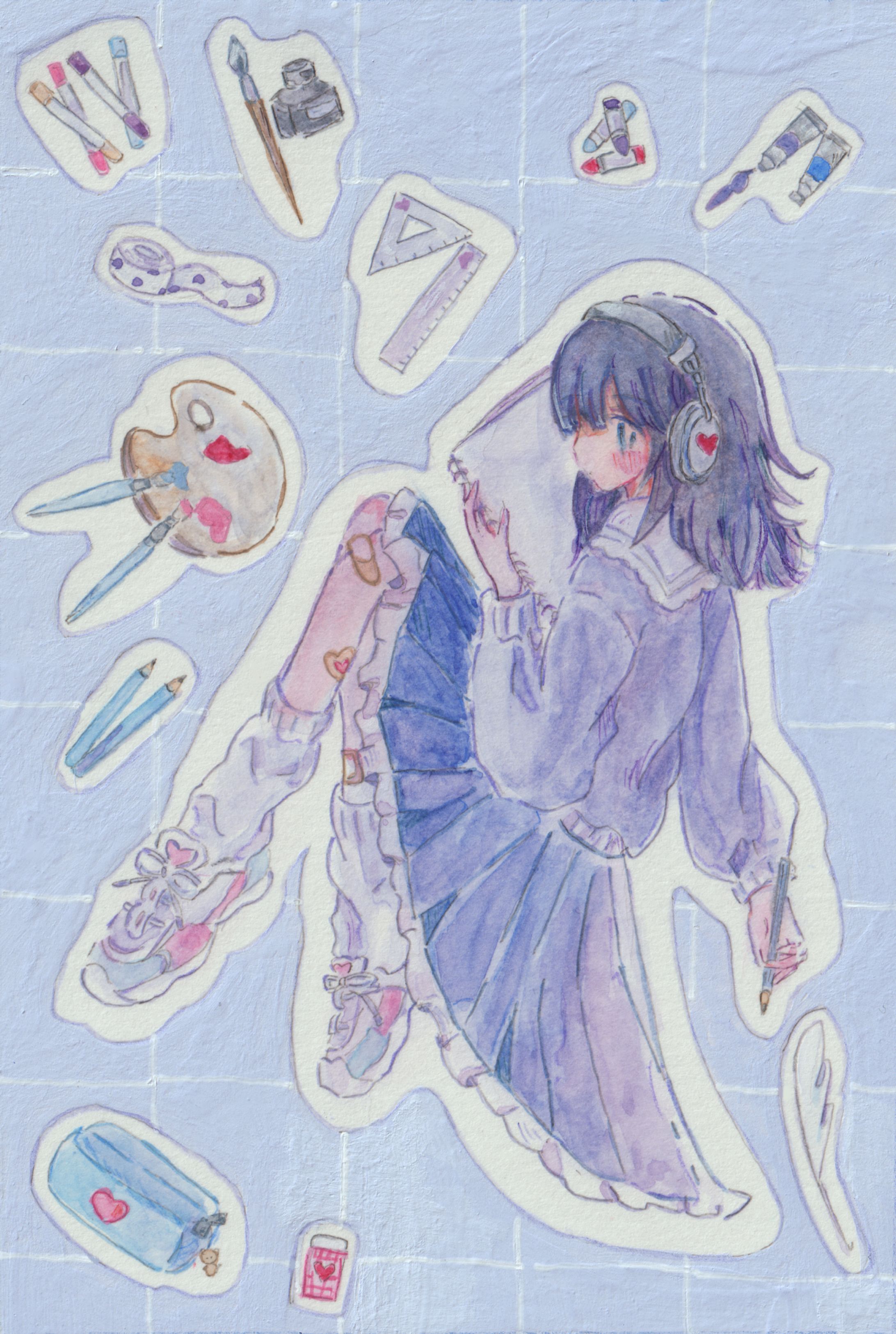 きらめく文具と画材展 -1