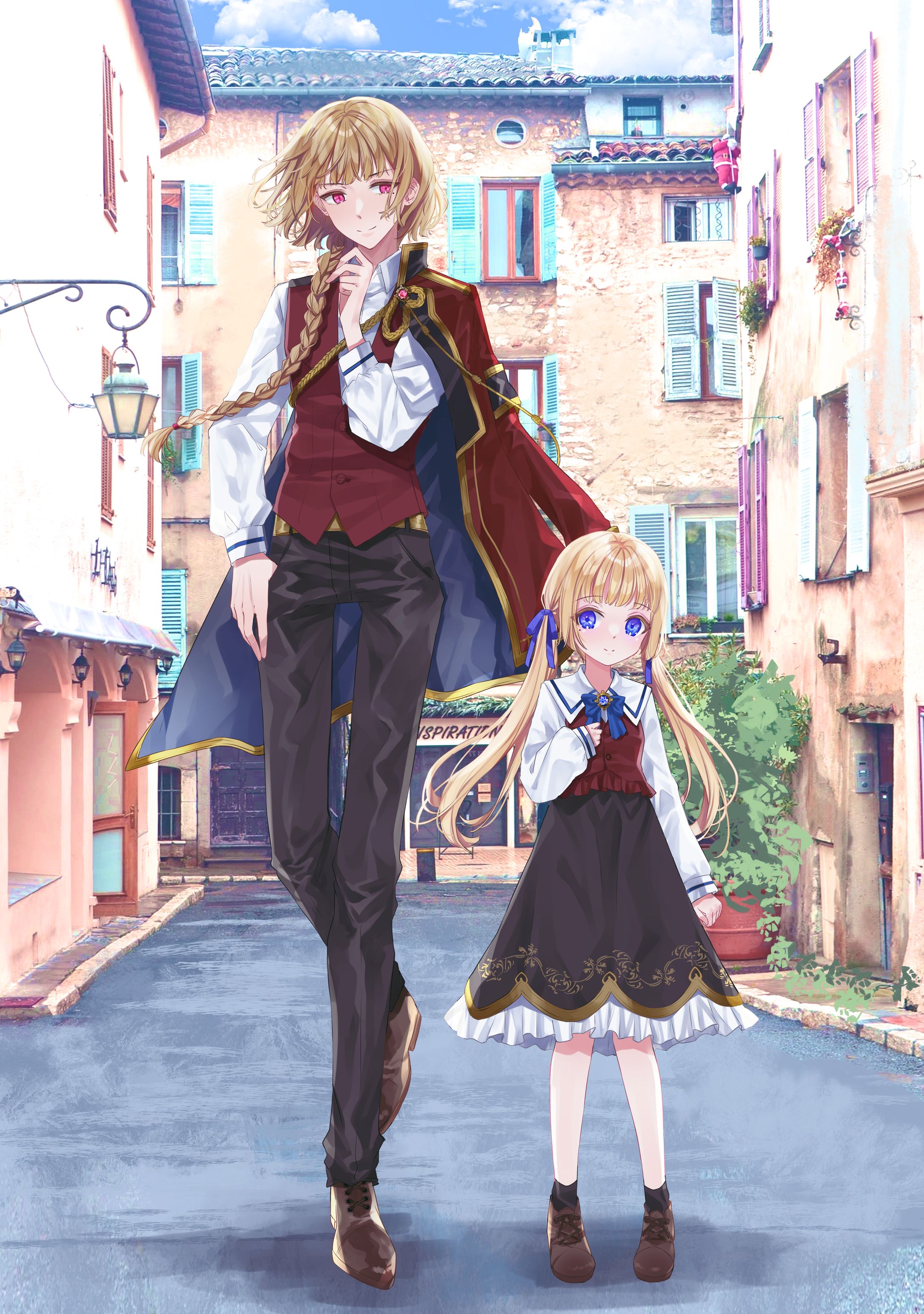 キャラクターデザイン（兄妹）-1