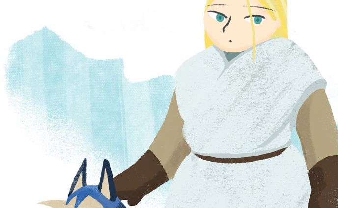 録画してたロング・ウェイ・ノースを観ました。
色の表現がすごすぎてため息しか出ませんでしたよ…

あと犬のシャックル可愛い。

#illustration 
#fanart
#イラスト
#ファンアート
#longwaynorth 
#ロングウェイノース
#サーシャ描いてみた