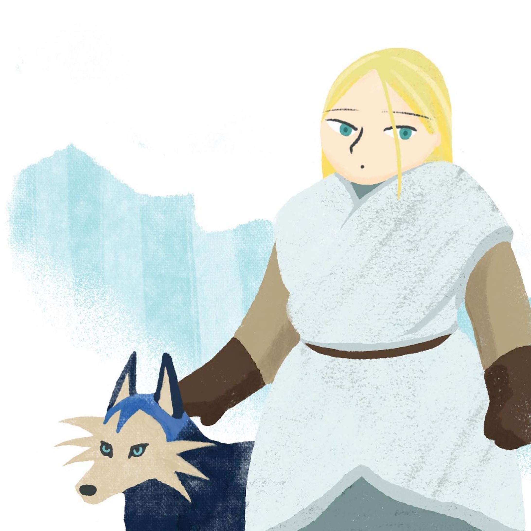 録画してたロング・ウェイ・ノースを観ました。
色の表現がすごすぎてため息しか出ませんでしたよ…

あと犬のシャックル可愛い。

#illustration 
#fanart
#イラスト
#ファンアート
#longwaynorth 
#ロングウェイノース
#サーシャ描いてみた-1