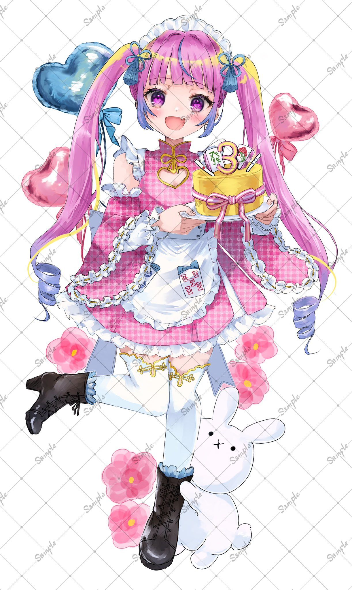 Skeb リクエストありがとうございます 」|こもも🌷skebお休み中