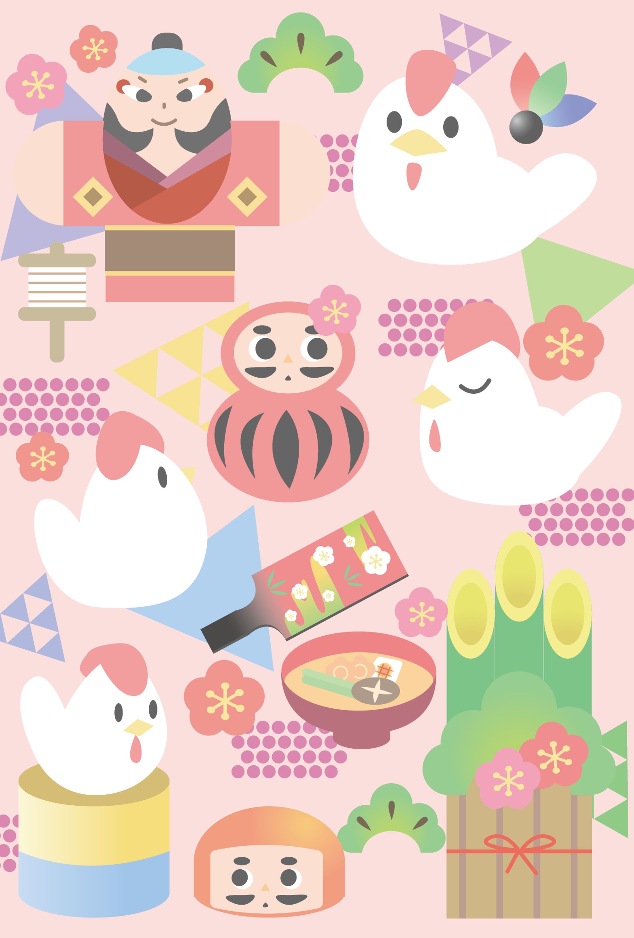 年賀状イラスト-1