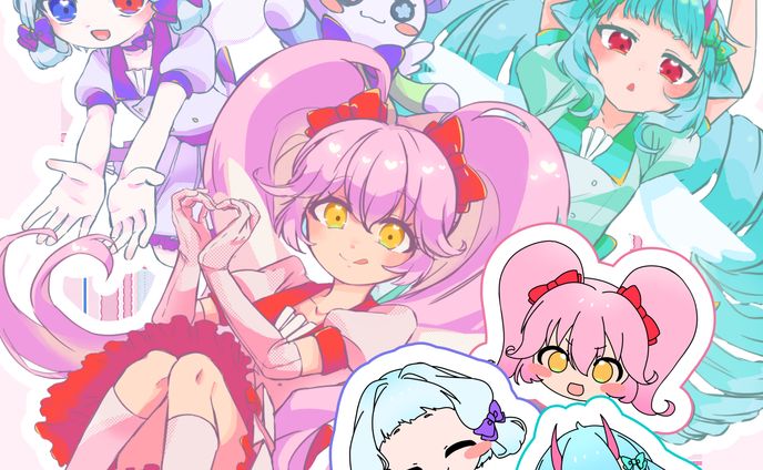 版権キャラクターイラスト