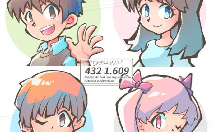 創作キャラクターイラスト