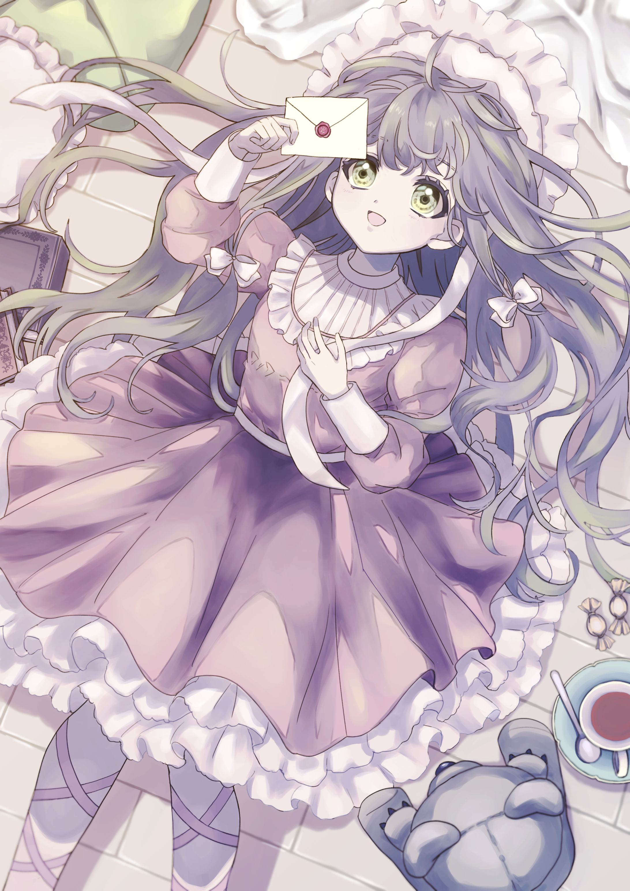 創作イラスト　女の子-1