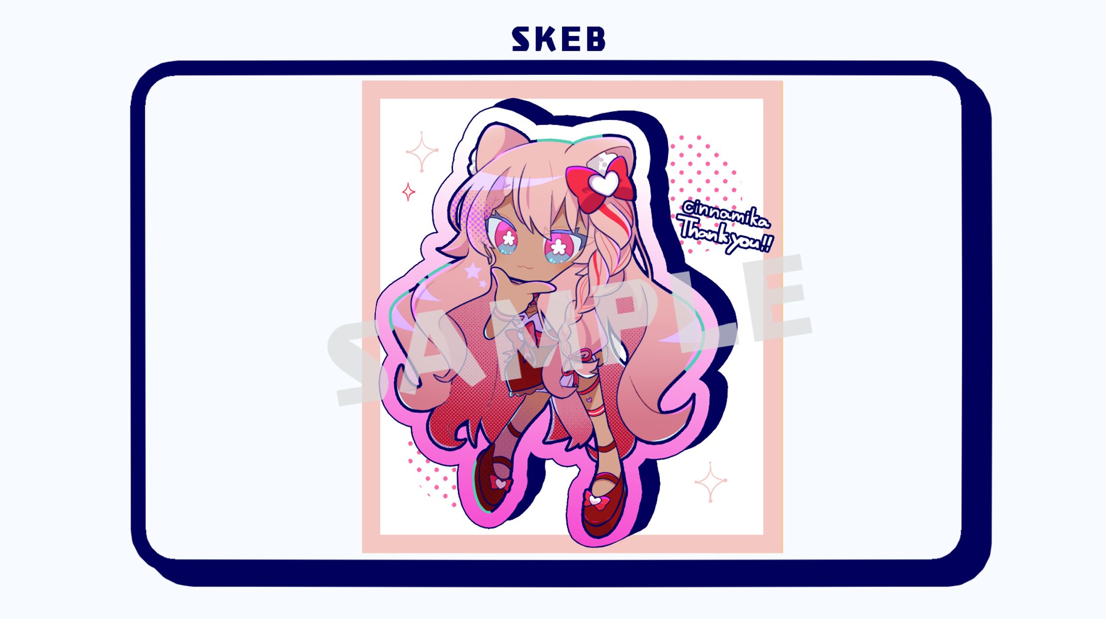 【Skeb】Vtuber cinnamika様-1