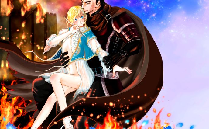BL小説表紙＋キャラデザイン